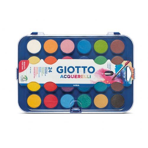 ACQUERELLI 30MM GIOTTO 24 PZ